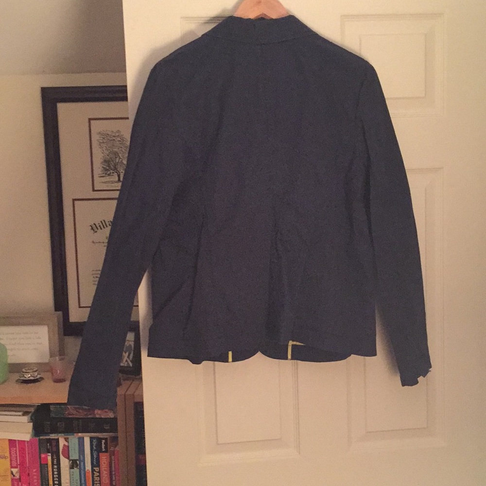 Old Navy Navy Three Button Blazer - Picture 6 of 6